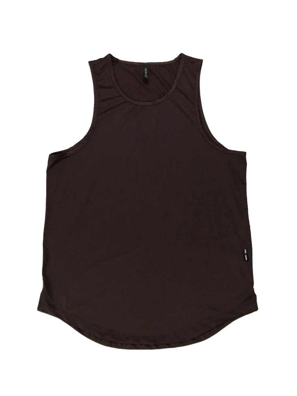 ASRV Silver-Lite 2.0 Tank Top Shirt Mens Large L Burgundy Stretch Gym DSG-0658